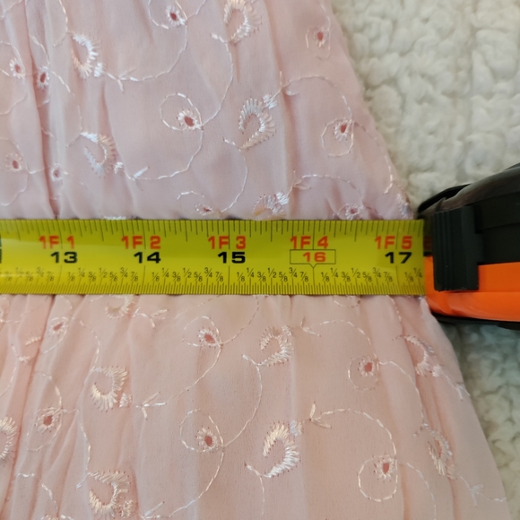 Together Maxi  Dress Sleveless size 12 womens Zipper linning polyester used pink - Picture 9 of 14